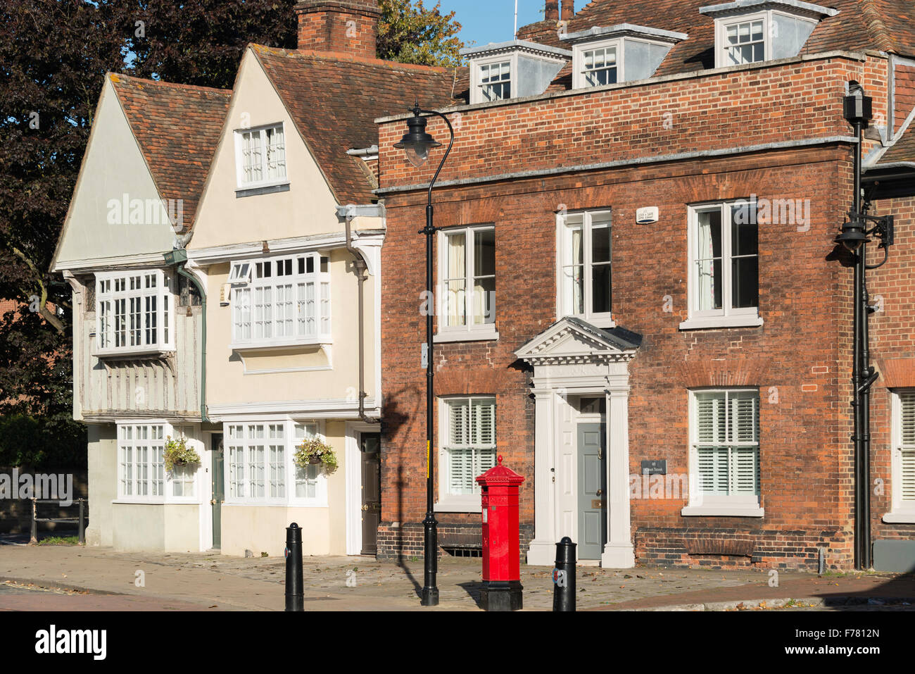 Altbauten, Preston Street, Faversham, Kent, England, Vereinigtes Königreich Stockfoto