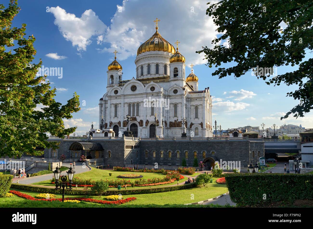 Kathedrale von Christus dem Erlöser in Moskau, Wahrzeichen Stockfoto