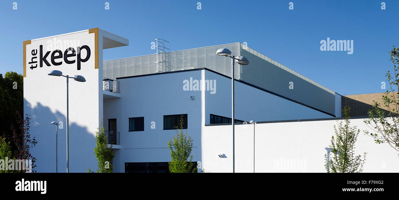 Außenfassade des The Keep, Brighton, East Sussex, UK Stockfoto