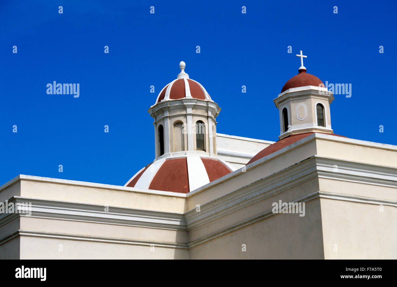 Kathedrale de San Juan, Old San Juan, Puerto Rico Stockfoto