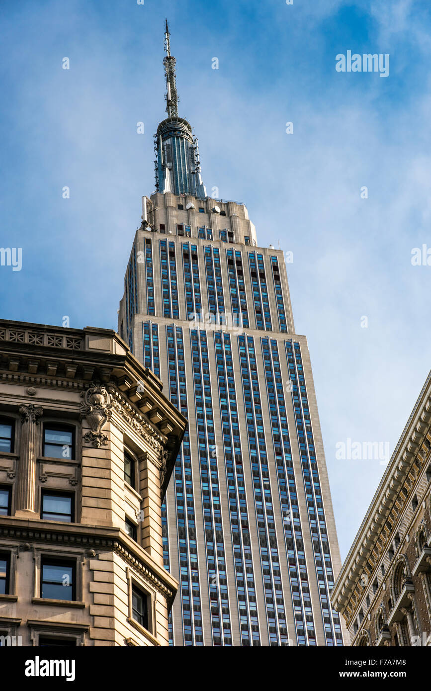 Das Empire State Building, Manhattan, New York, USA Stockfoto