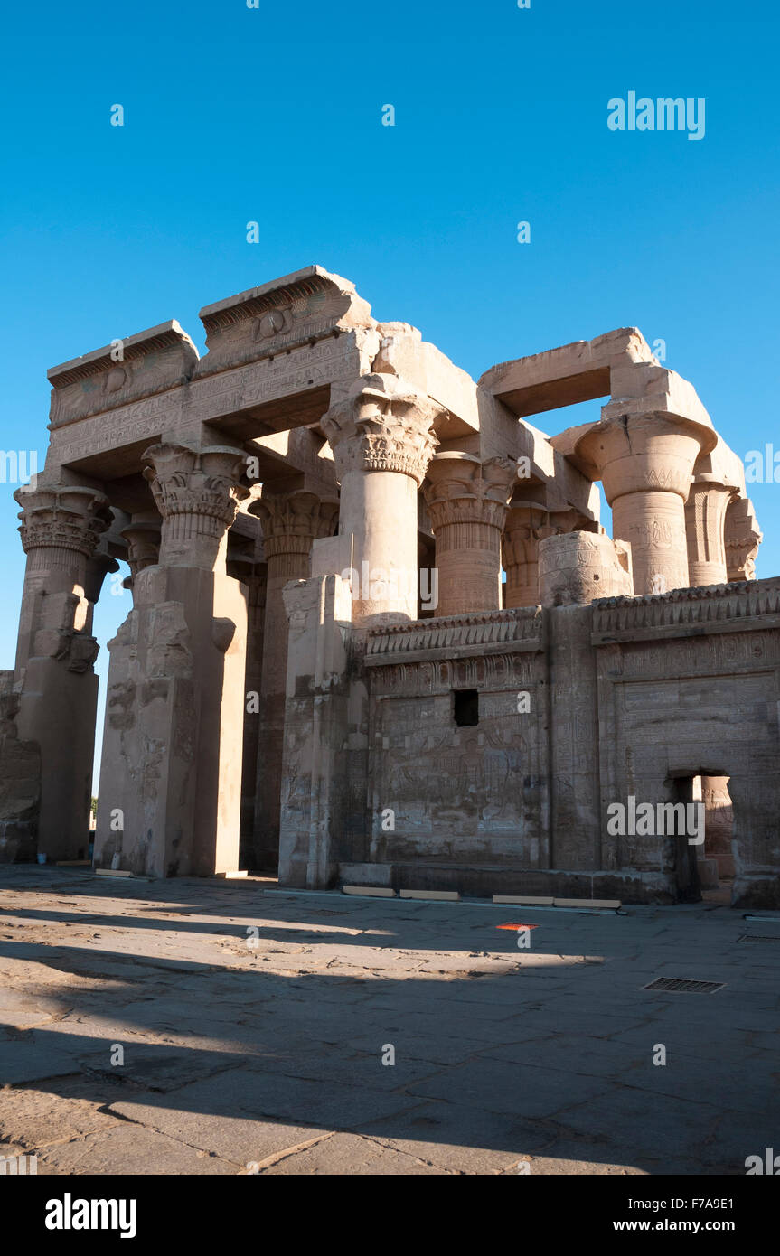 Tempel von Kom Ombo, Ägypten, Afrika Stockfoto