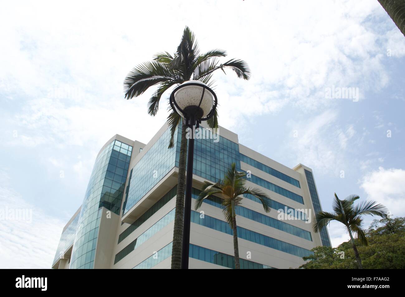 Modernes Labor in Singapur Stockfoto