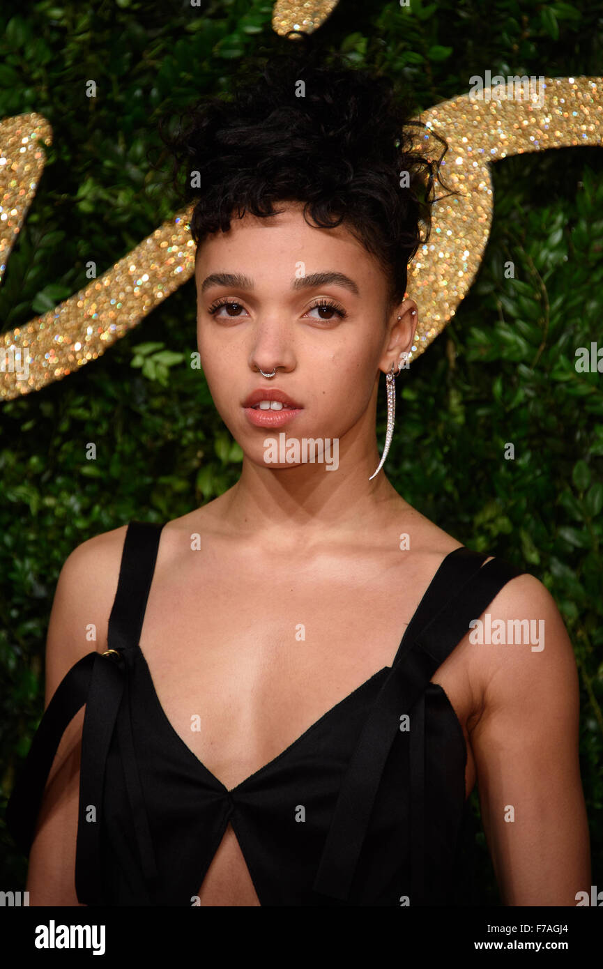 FKA Zweige bei den British Fashion Awards 2015 in London Stockfoto