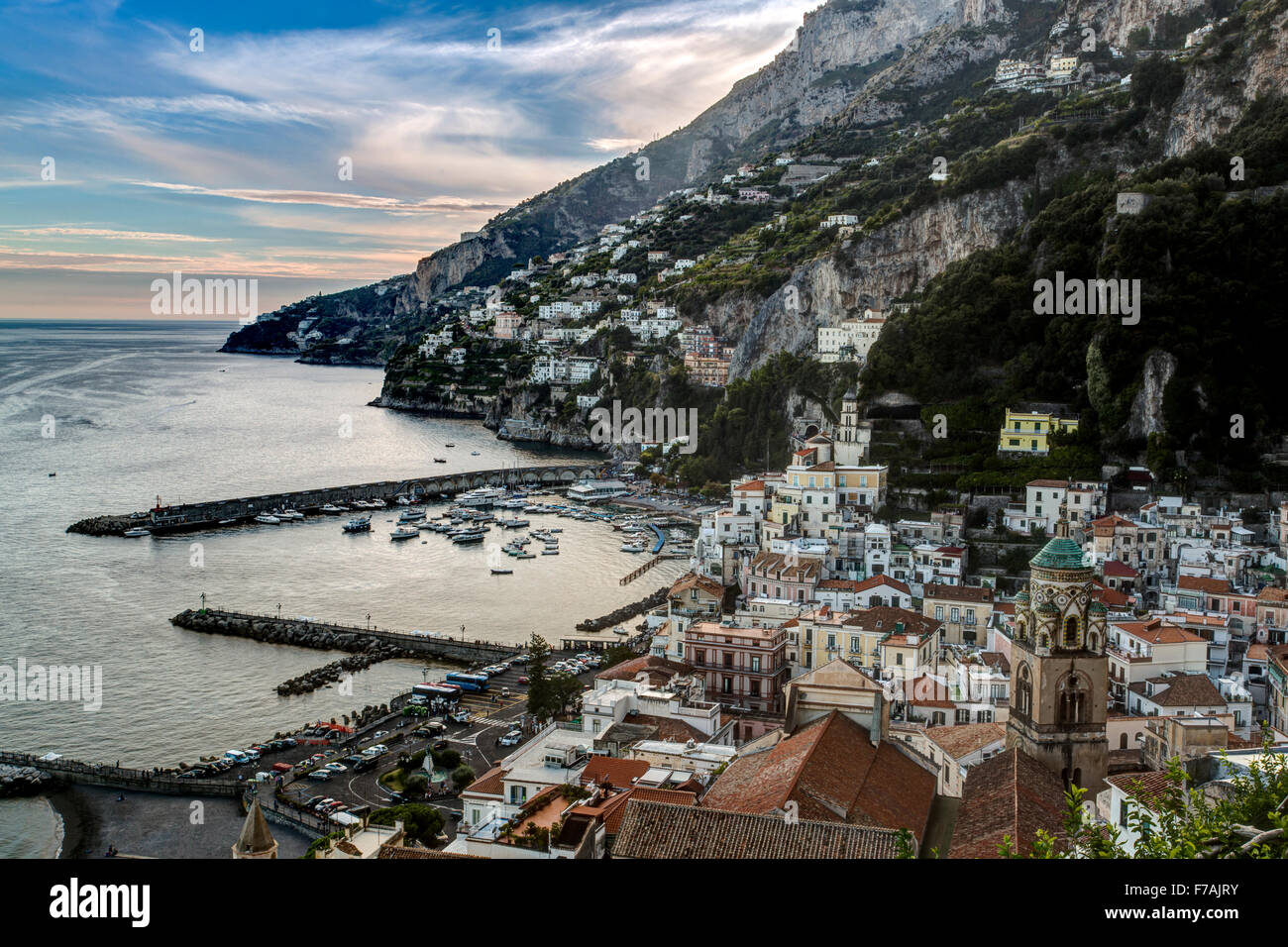 Amalfi, Italien Stockfoto