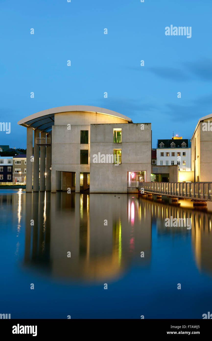 Rathaus von Reykjavik, Reykjavik, Island Stockfoto
