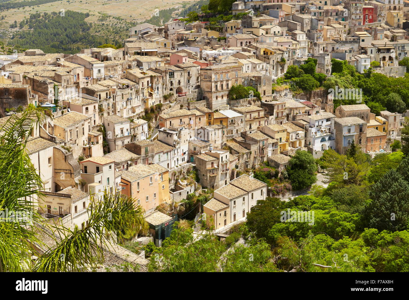 Ragusa Ibla (Unterstadt), Sizilien, Italien UNESCO Stockfoto