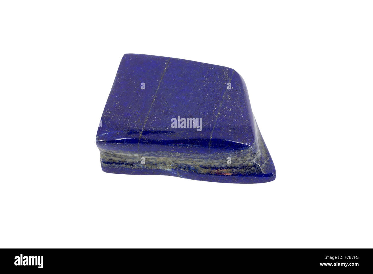 Azurit mineral Stockfoto