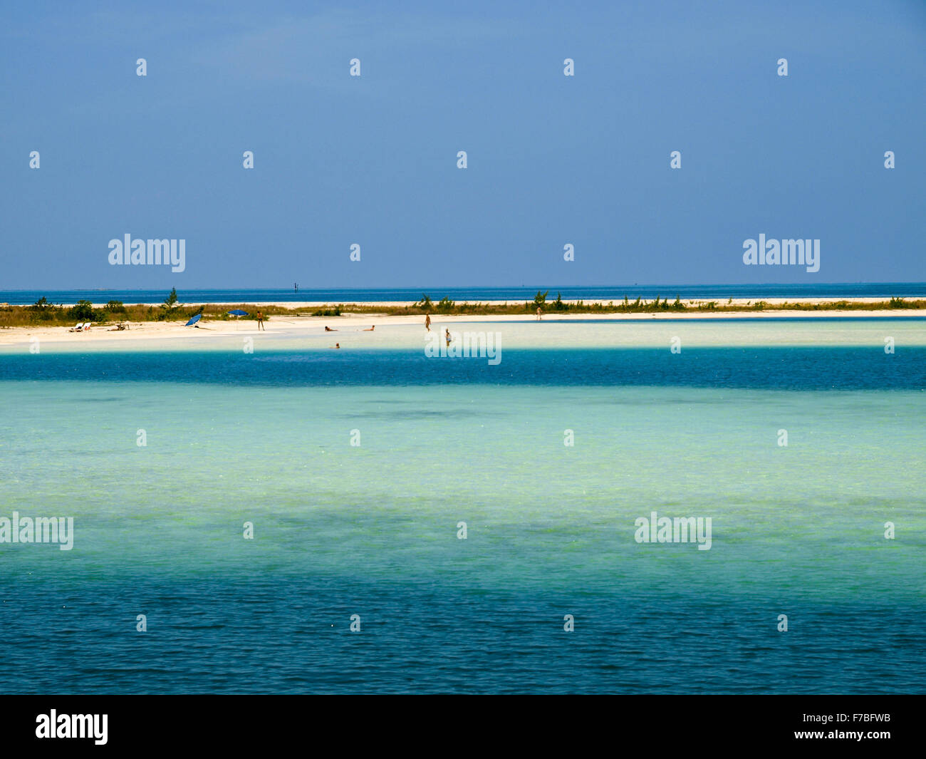 Cayo Largo del Sur, Kuba Stockfoto