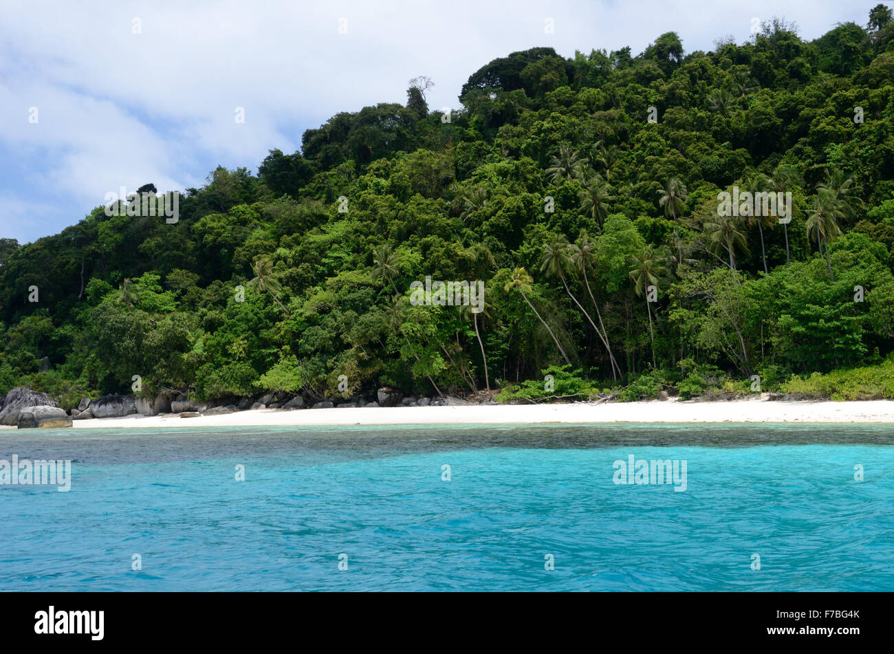 Coral Insel Tioman Archipels eine wunderbare malaysischen Insel Stockfoto