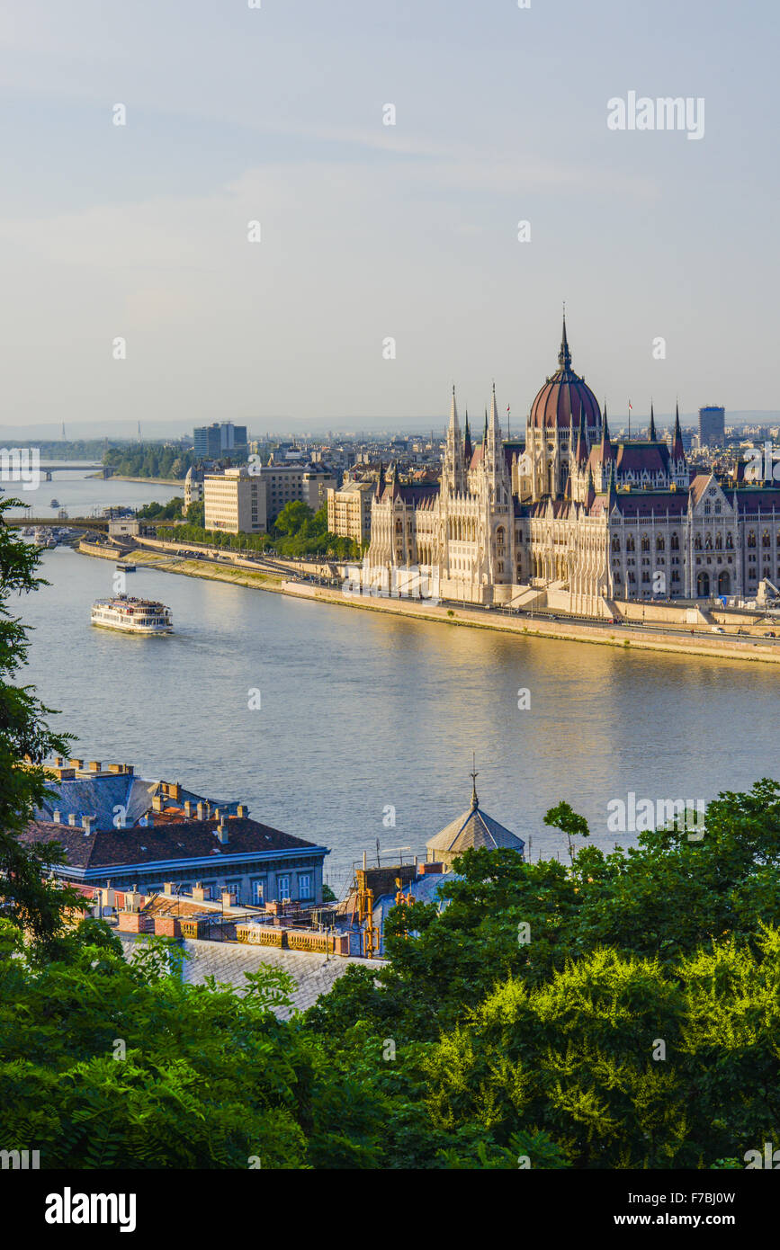 Budapest, Parlament, Ungarn Stockfoto