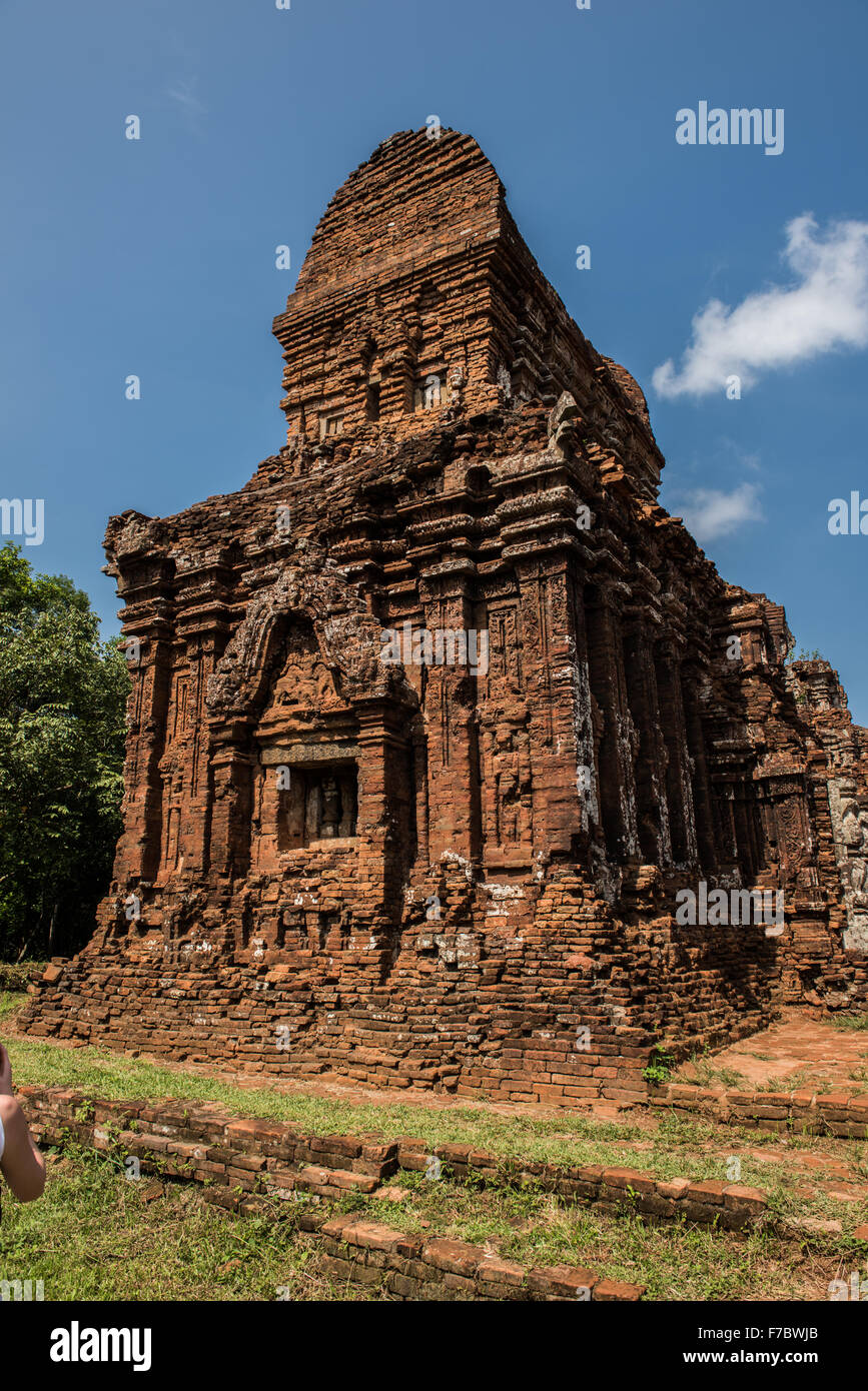 Historische mein Sohn-Tempel Stockfoto