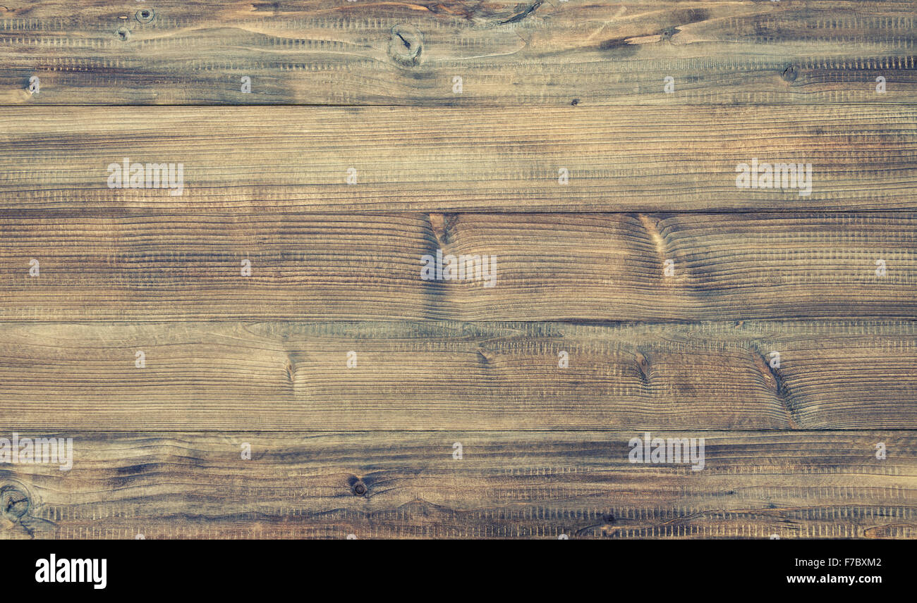 Abstrakte Holz Textur. Holz-Hintergrund. Natürliche Muster. Vintage-Stil getönt Stockfoto