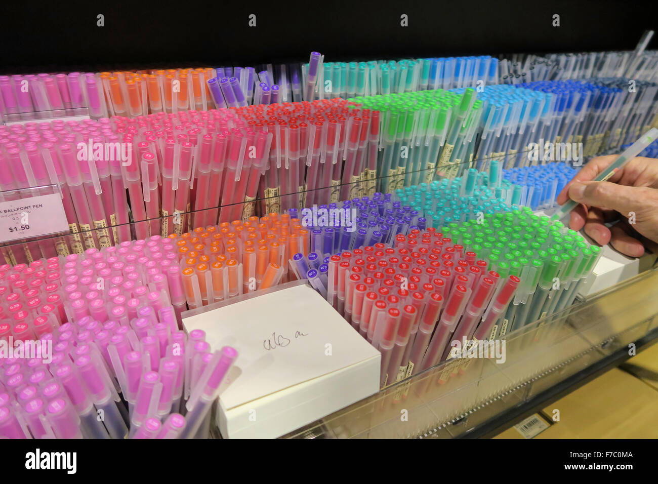 Muji-Flagship-Store auf der Fifth Avenue, New York Stockfoto