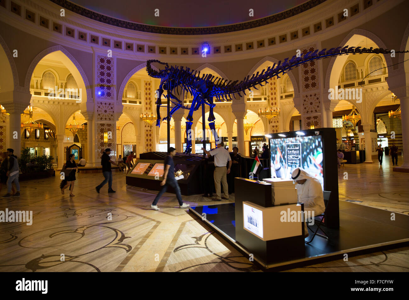 Dubai Mall-Souk Stockfoto