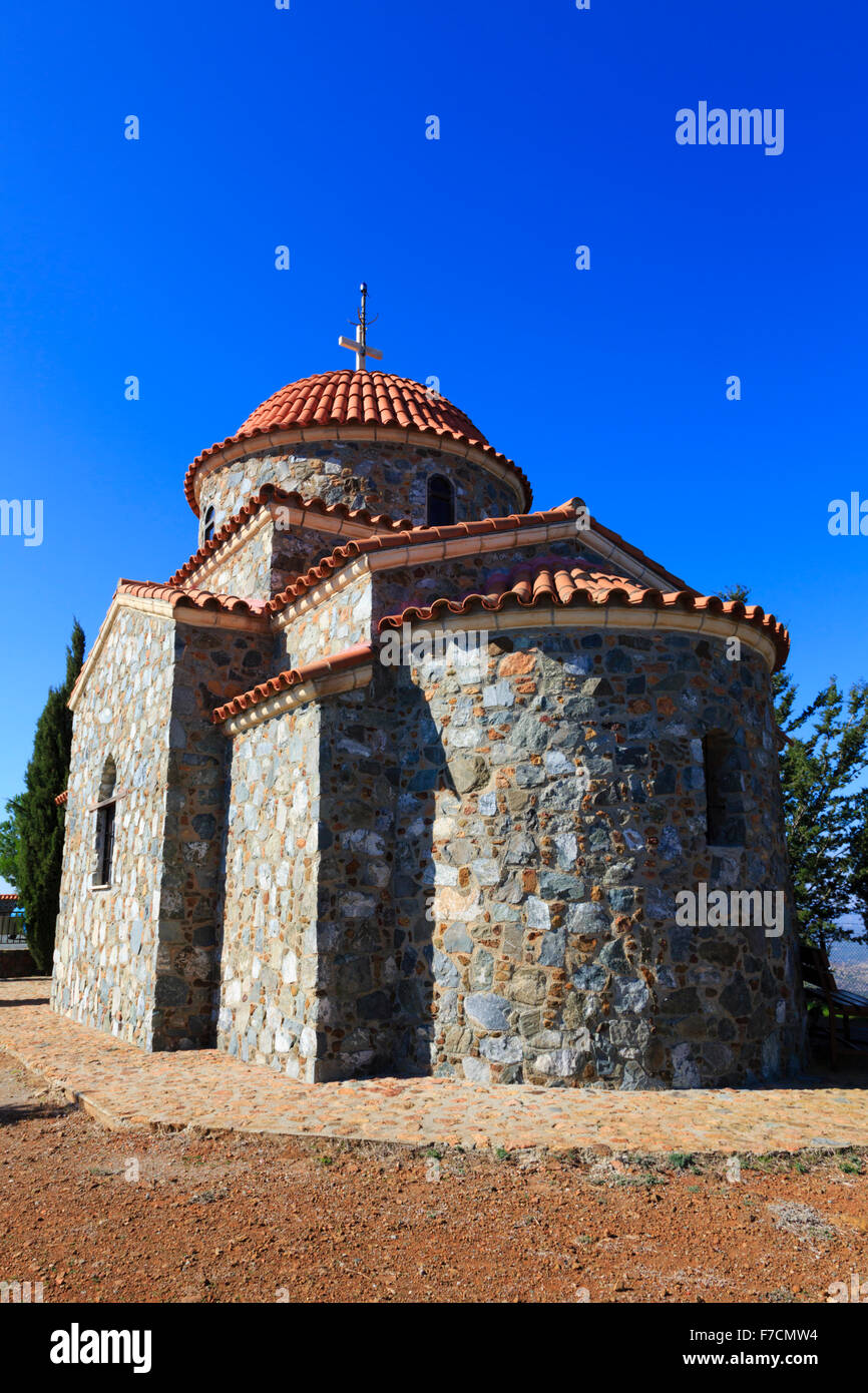 Kirche aller Heiligen, Kloster Stavrovouni, Zypern. Stockfoto