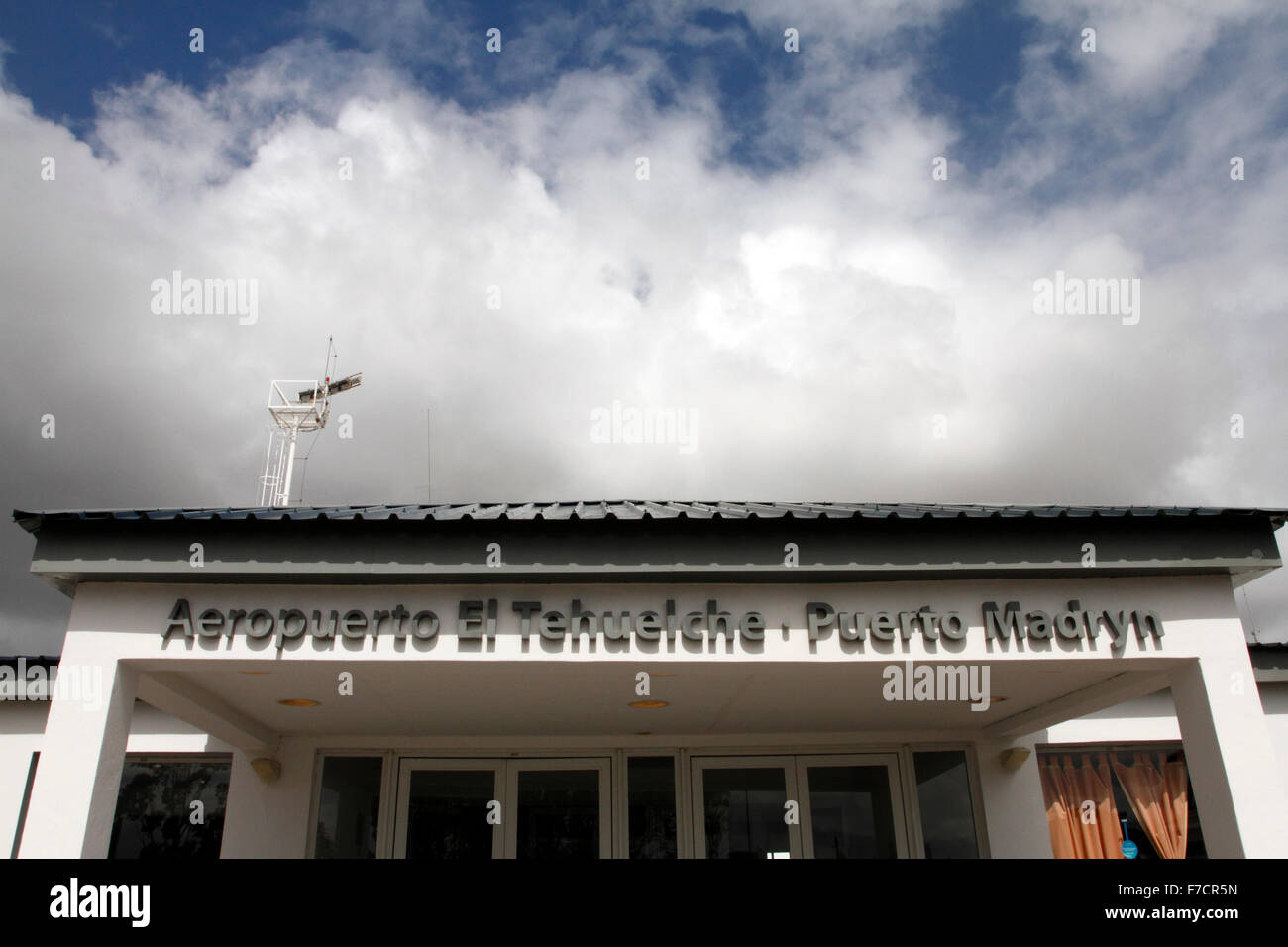 Flughafen von Puerto Madryn, Provinz Chubut, Patagonien, Argentinien Stockfoto