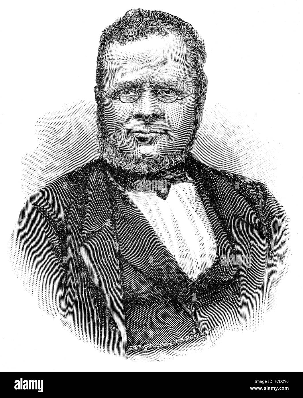 Camillo Benso Graf von Cavour, 1810-1861, ein italienischer Staatsmann und erster Ministerpräsident des neuen Königreiches Italien Stockfoto