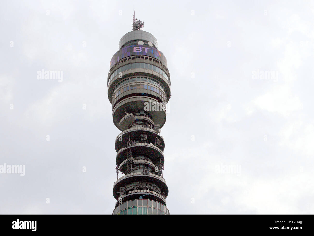 British Telecom BT Tower, Fitzrovia, London. AKA Postamt Turm AKA London Telecom Stockfoto