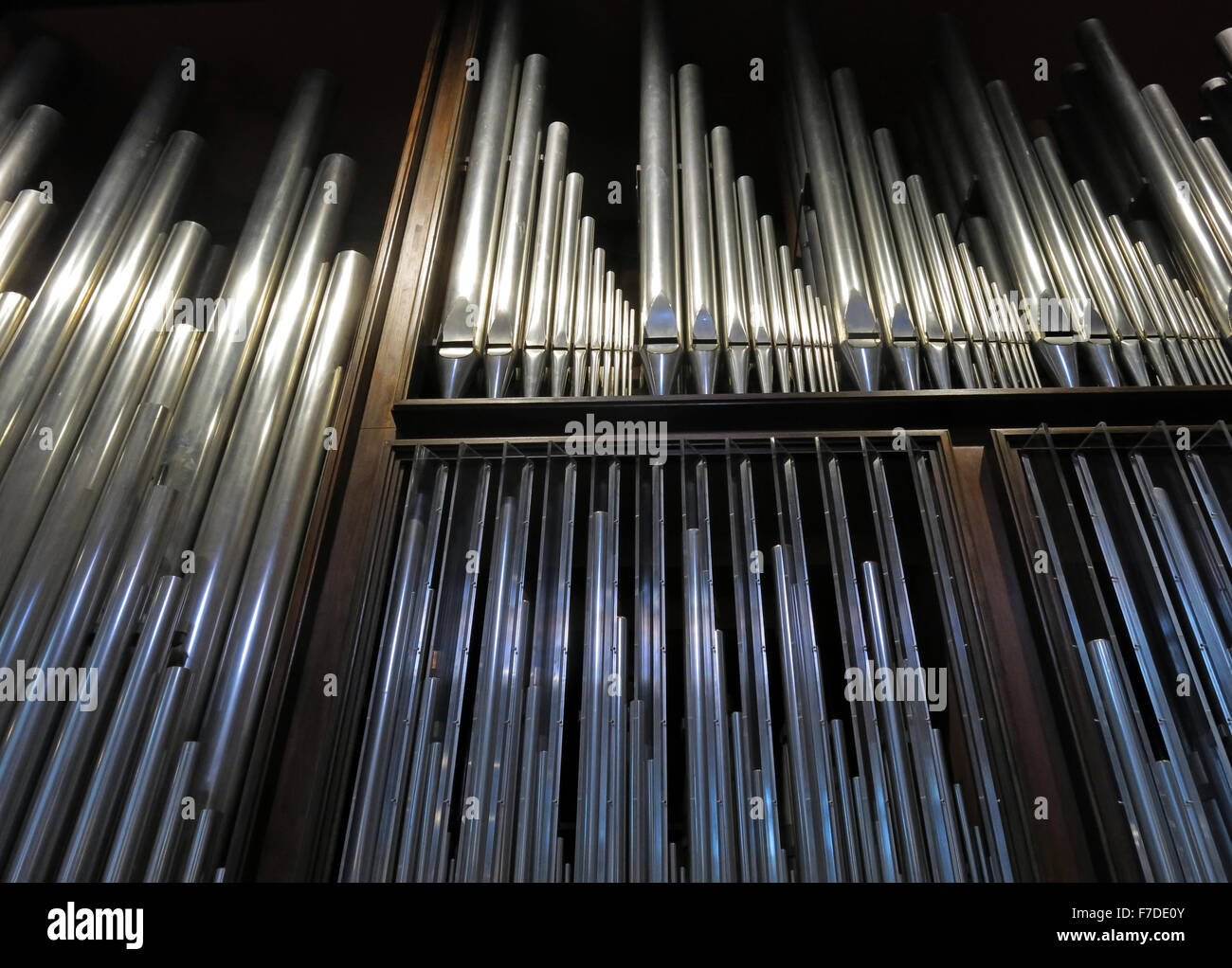 Orgel an Allerheiligen, Kingston Upon Thames, London, England, UK Stockfoto
