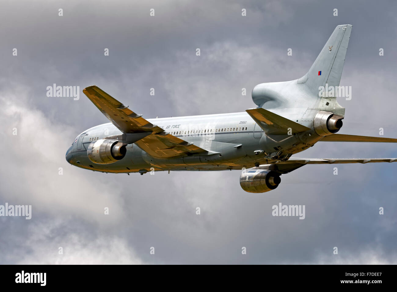 Eine Lockheed TriStar k. 1 Tanker, 216 Sqn RAF Brize Norton, ZD950. Stockfoto