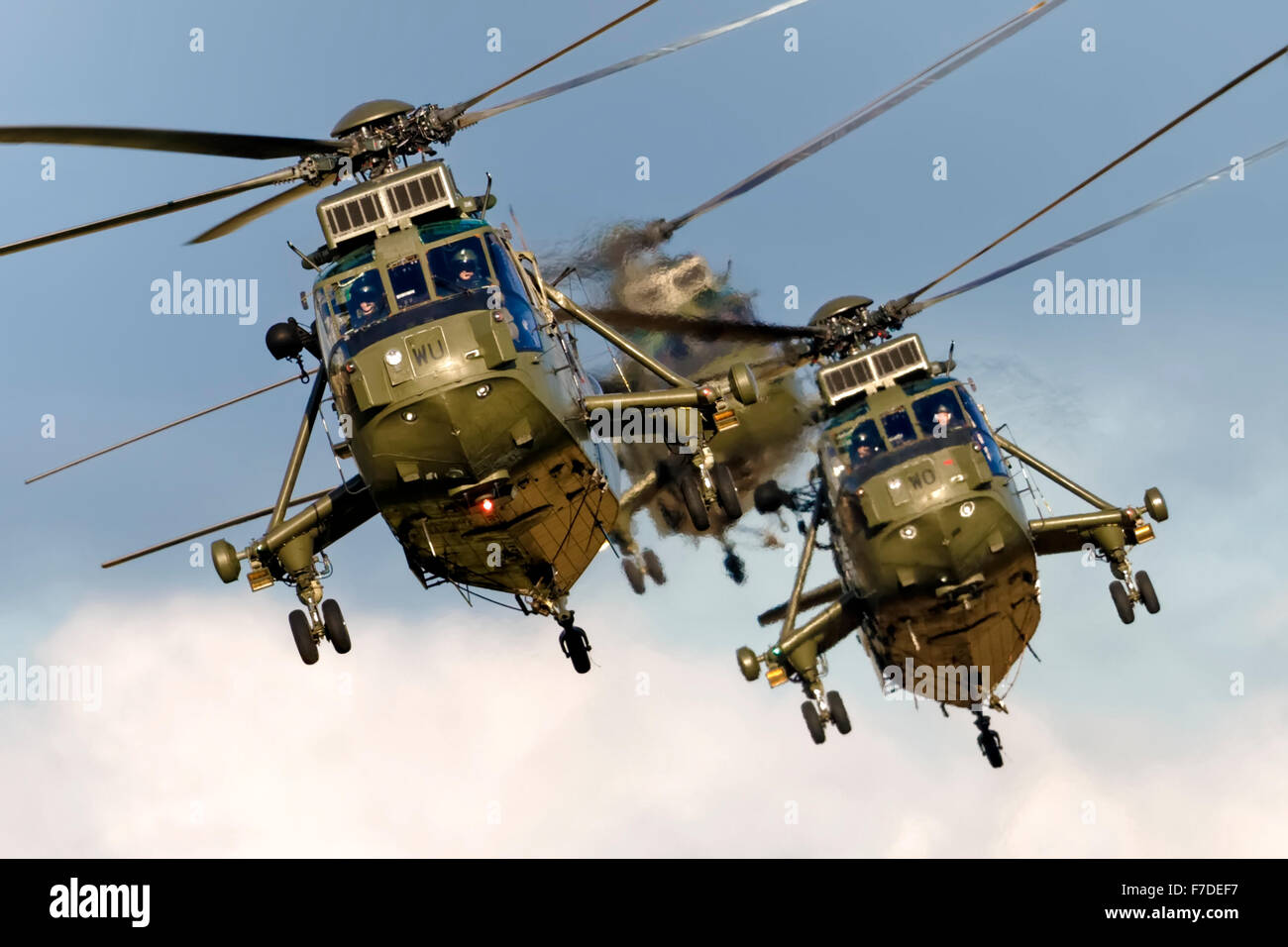 Westland Sea King HC.4 Hubschrauber. Stockfoto