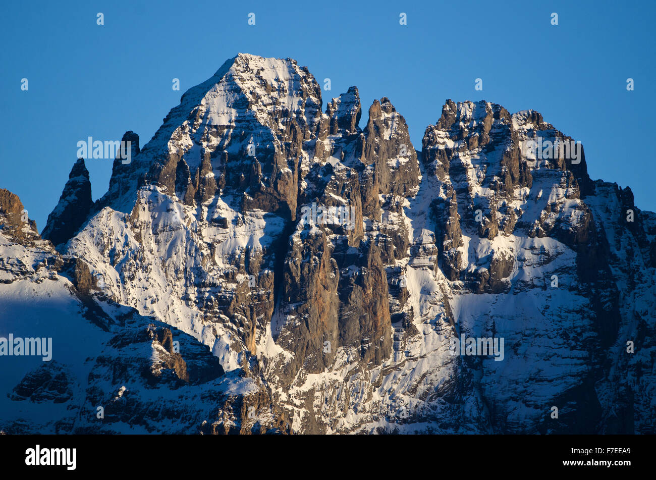 Gspaltenhorn, Berner Alpen, Schweiz Stockfoto