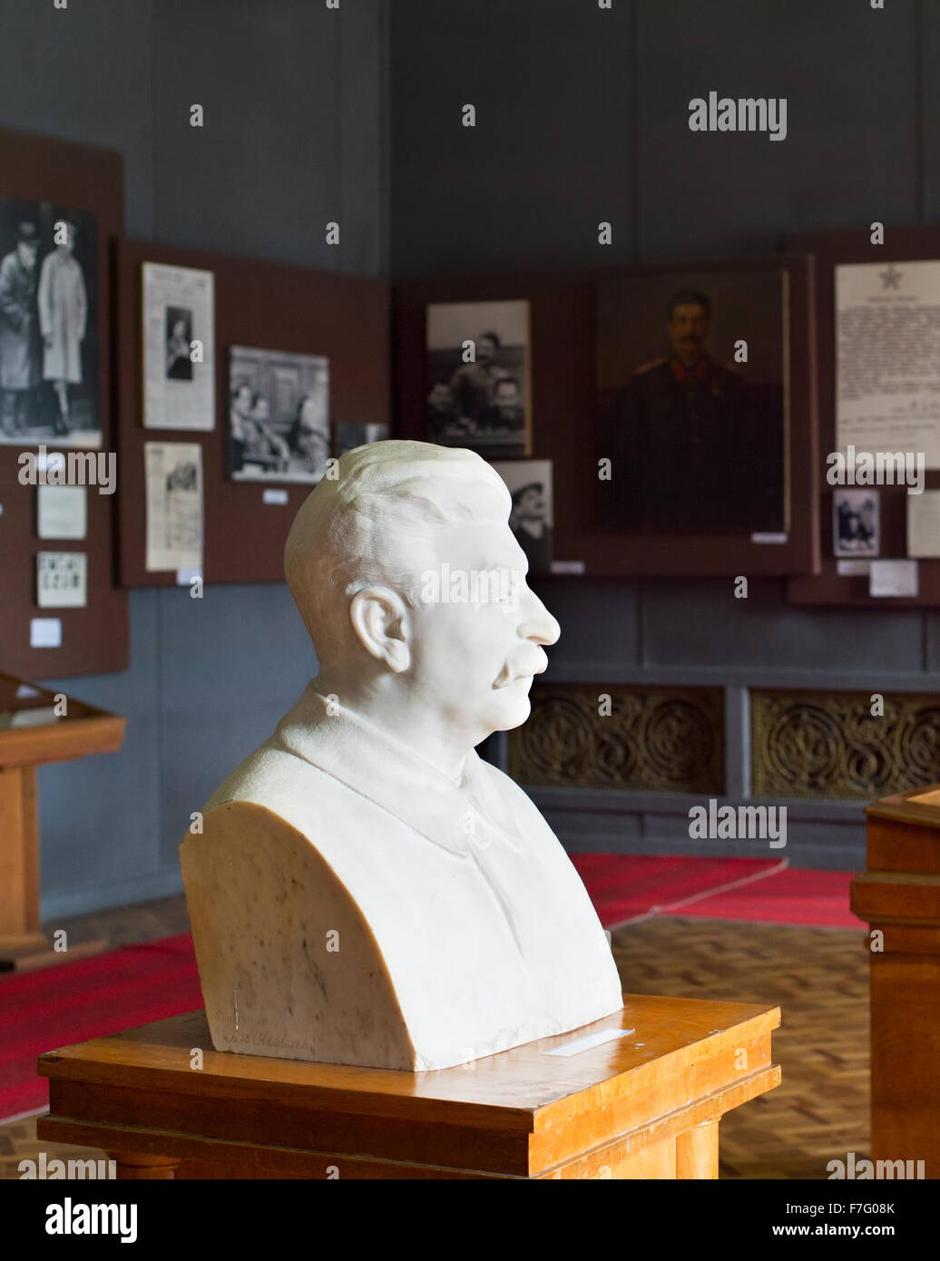 Museum von Joseph Stalin in Gori, der Geburt Ort von Stalin. Stockfoto