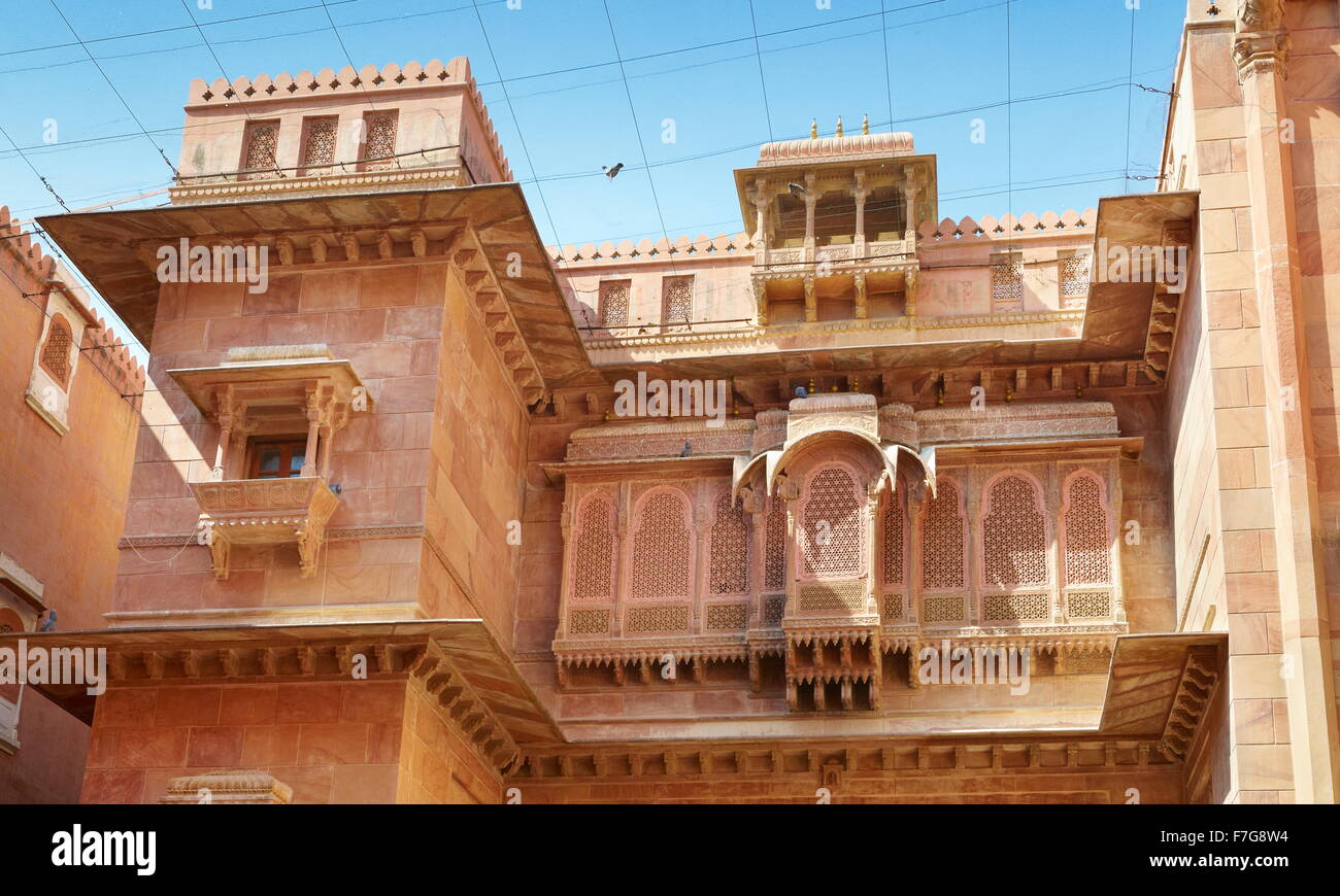Junagarh Fort, Bikaner, Rajasthan, Indien Stockfoto
