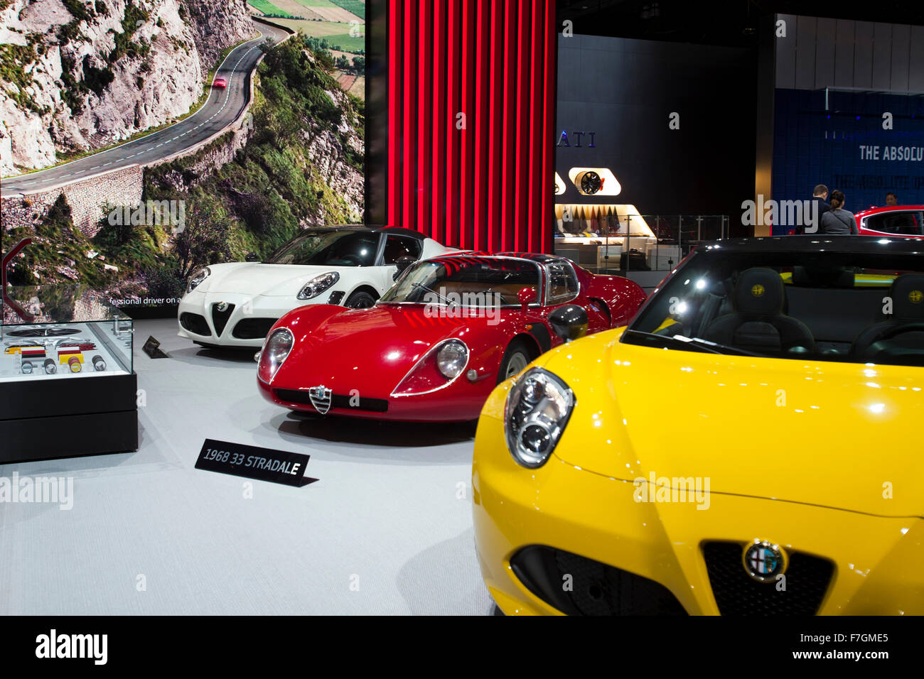2015 Los Angeles Auto Show, LA Convention Center, Los Angeles, Kalifornien, USA Stockfoto