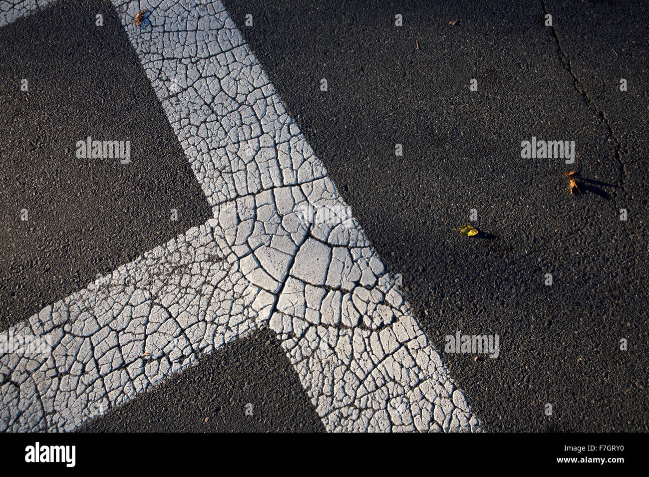 Fußgängerüberweg detail Stockfoto