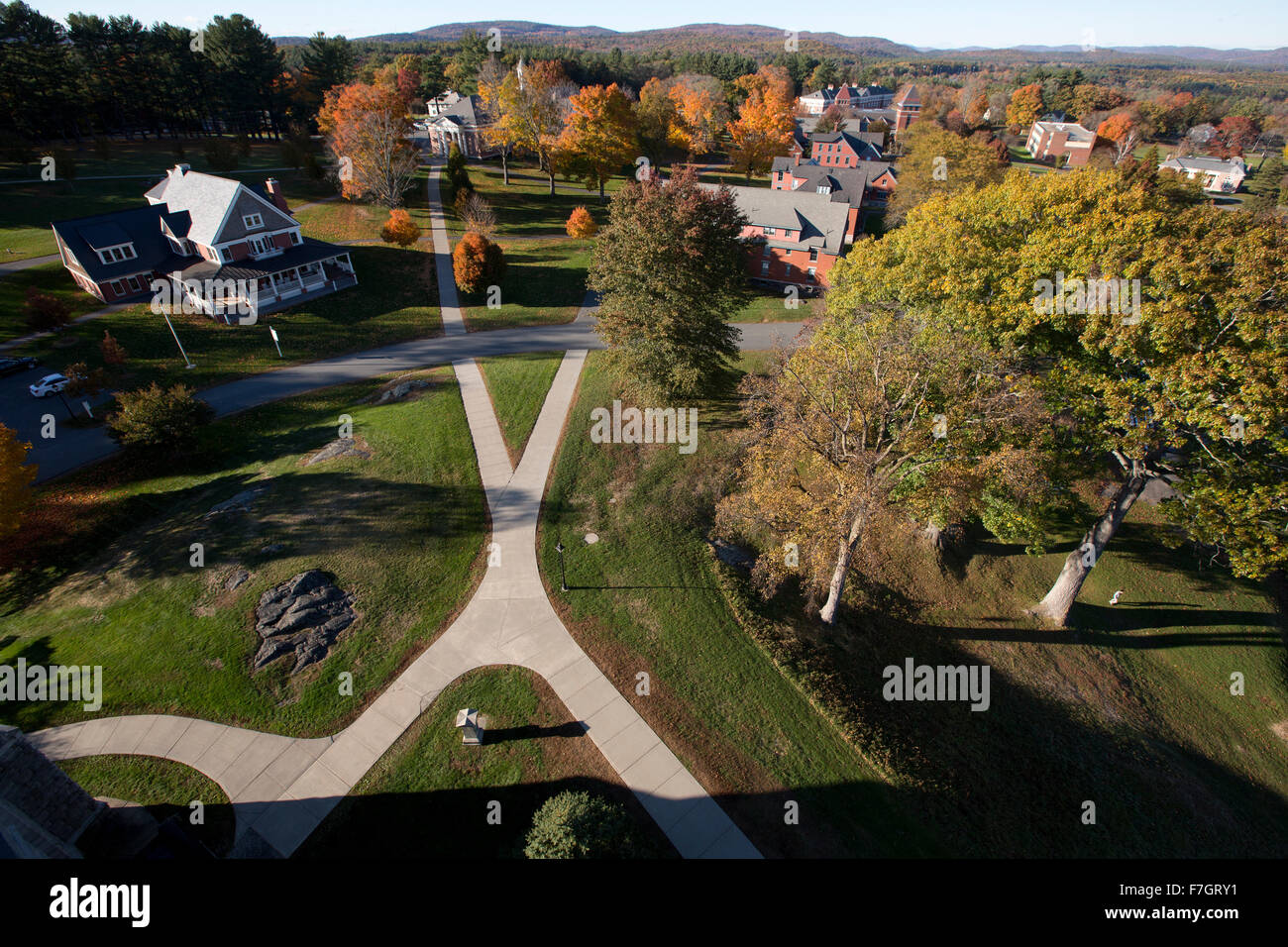 Northfield Mount Hermon School, Gill, Massachusetts Stockfoto
