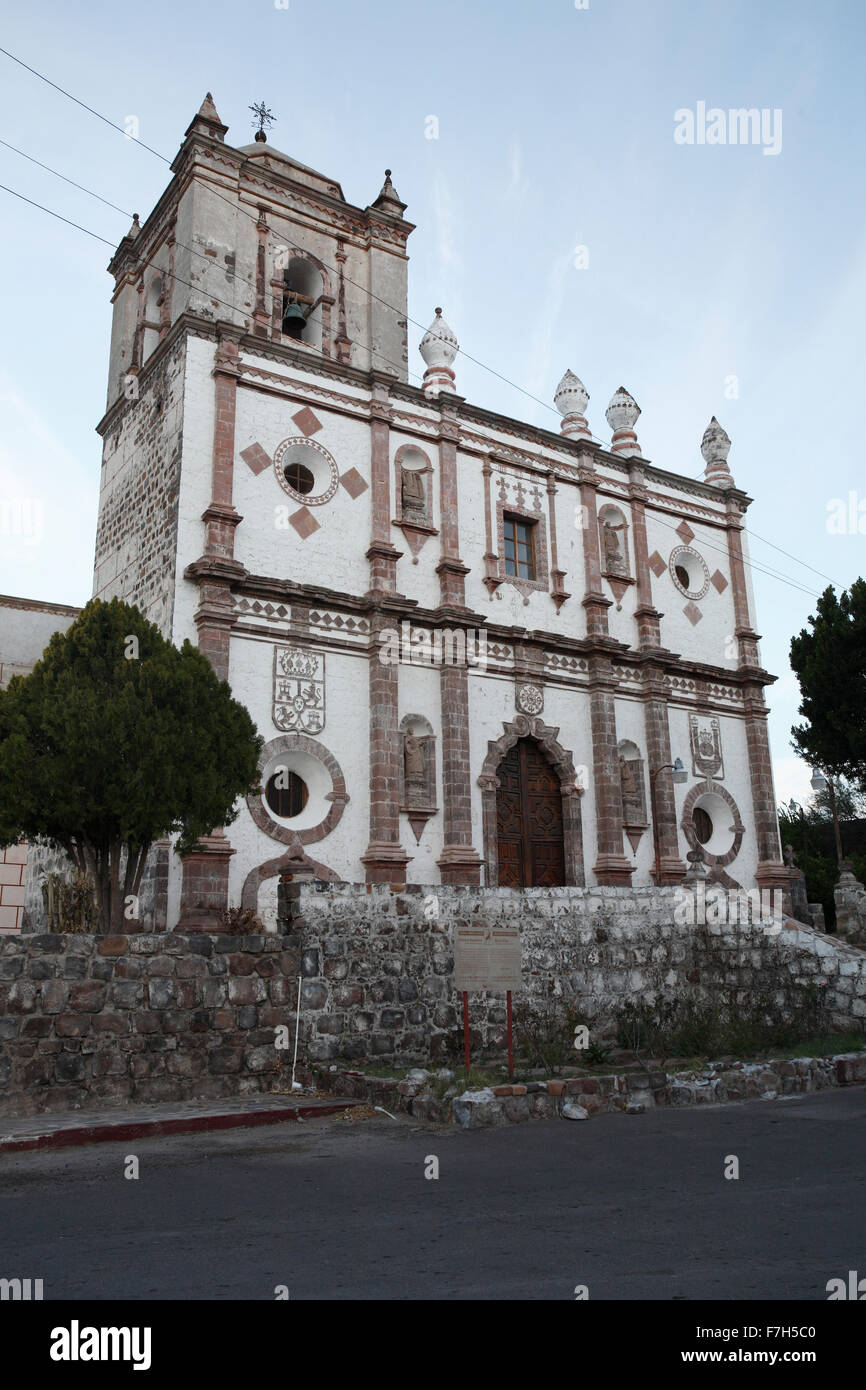 pr7161-D. Kirche, San Ignacio, Baja, Mexiko. Foto Copyright © Brandon Cole. Alle Rechte weltweit vorbehalten.  www.brandoncole.com Stockfoto