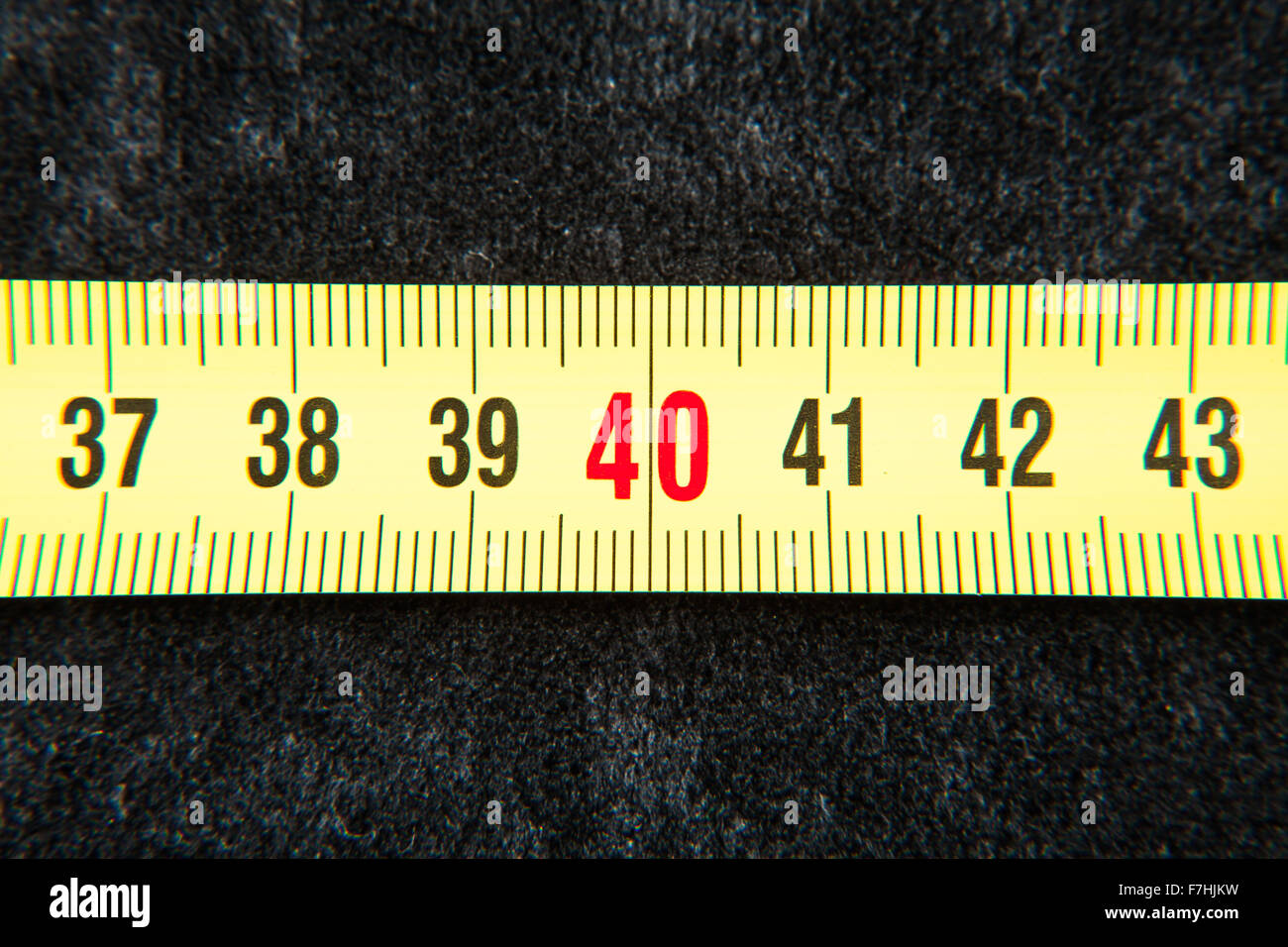 Ein Stück der Metrik Nummerierungs-System und konzipieren, das Alter oder Gewicht oder Messen Sie einfach ein Konzept Stockfoto