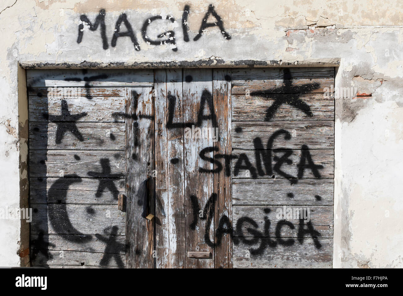 Tavullia, Italien. Haus und Fan base der MotoGP-Pilot ...