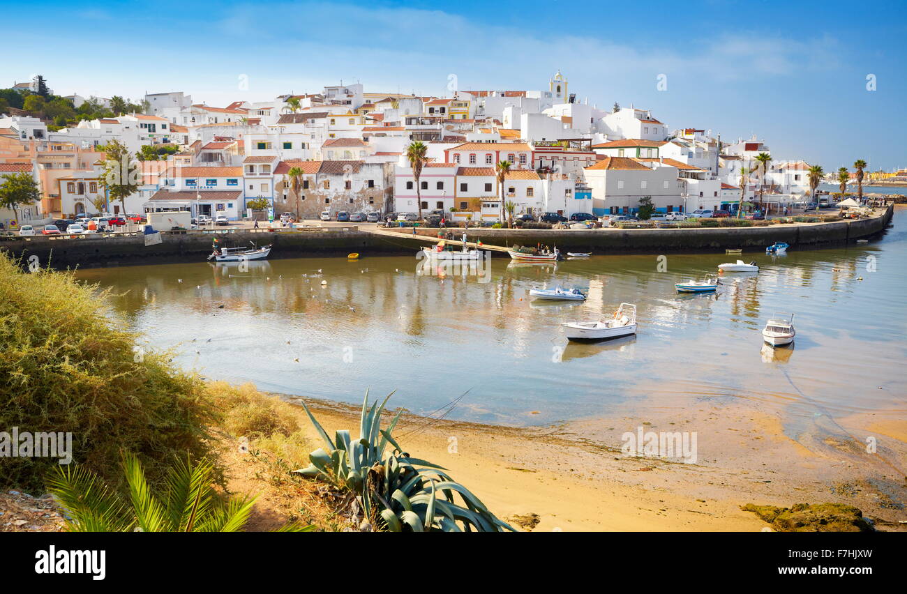 Ferragudo, Algarve, Portugal Stockfoto