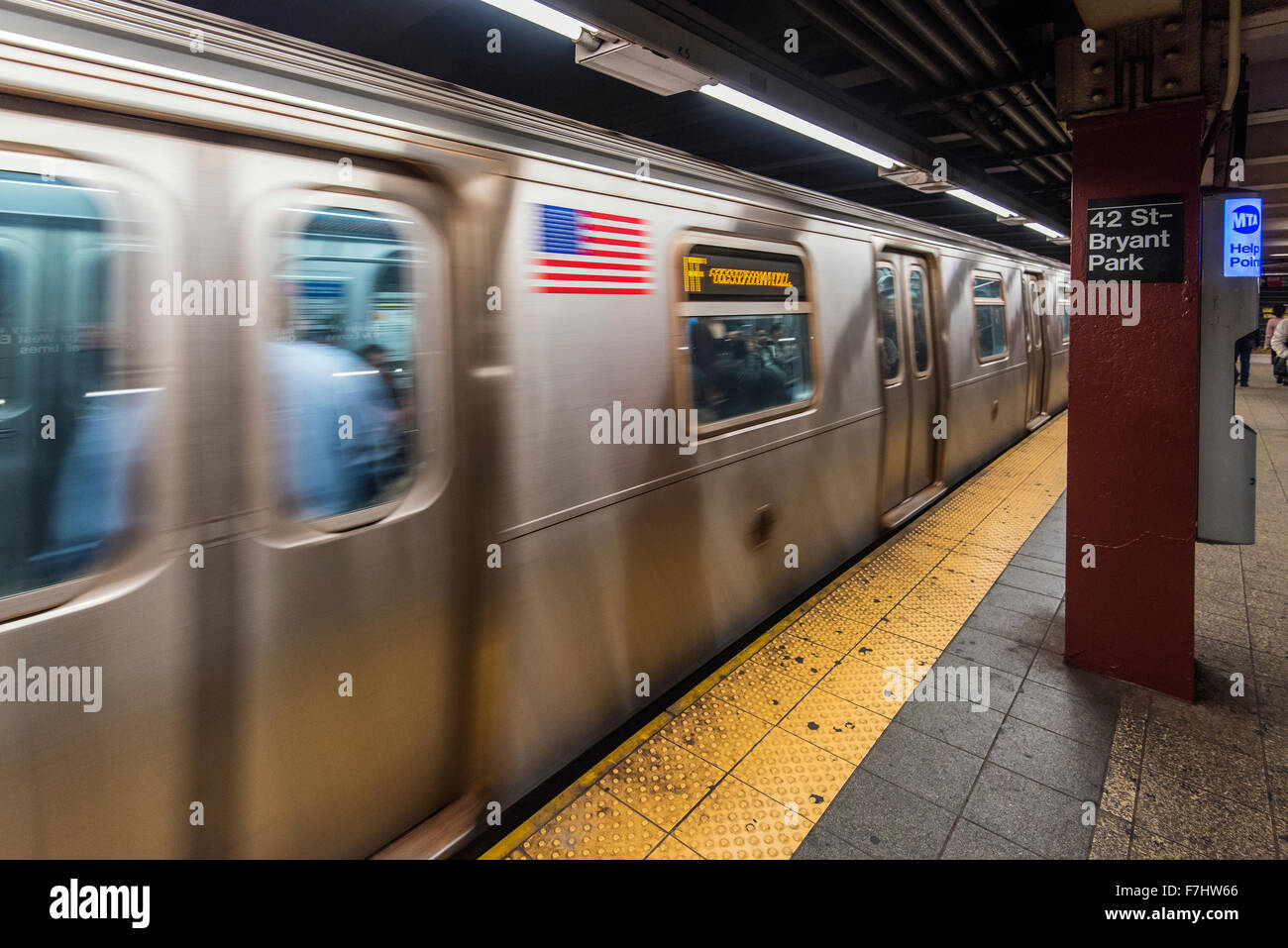 U-Bahn, Manhattan, New York, USA Stockfoto