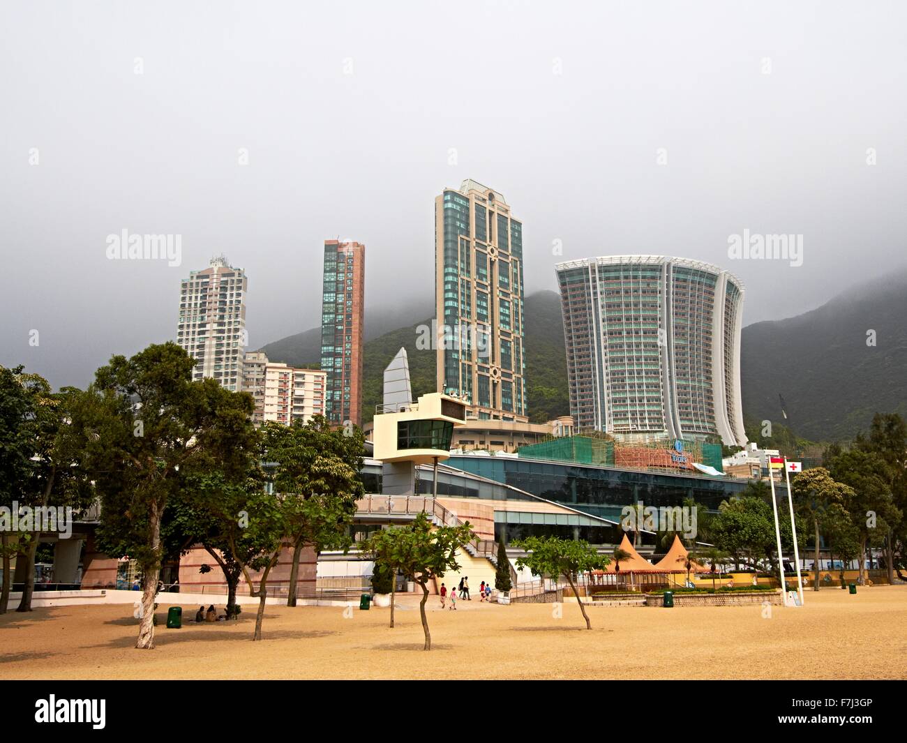 Hong Kong Beach Resort "Pulse" Stockfoto