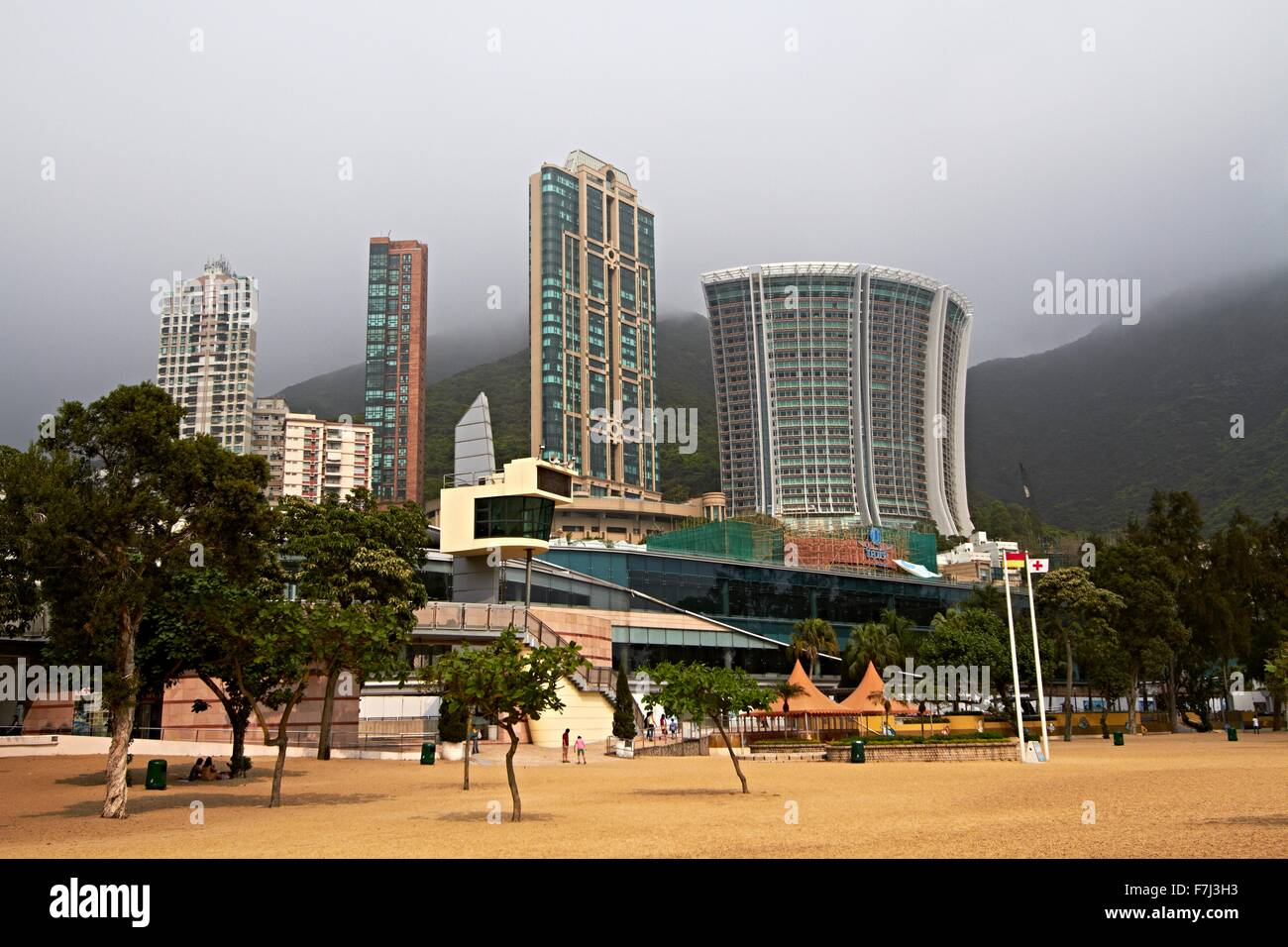 Hong Kong Beach Resort "Pulse" Stockfoto
