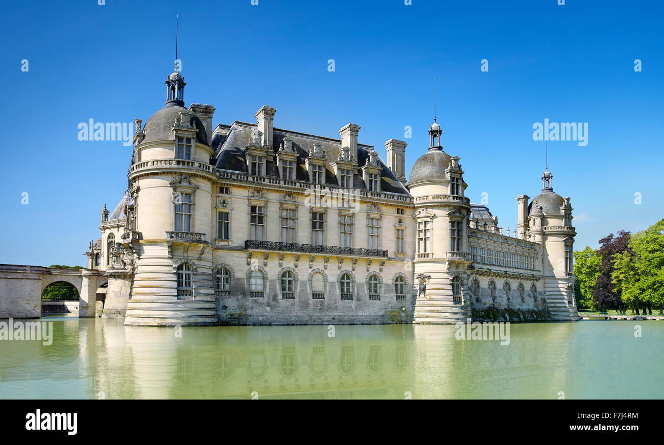 Schloss Chantilly (Chateau de Chantilly) Frankreich Stockfotografie Alamy