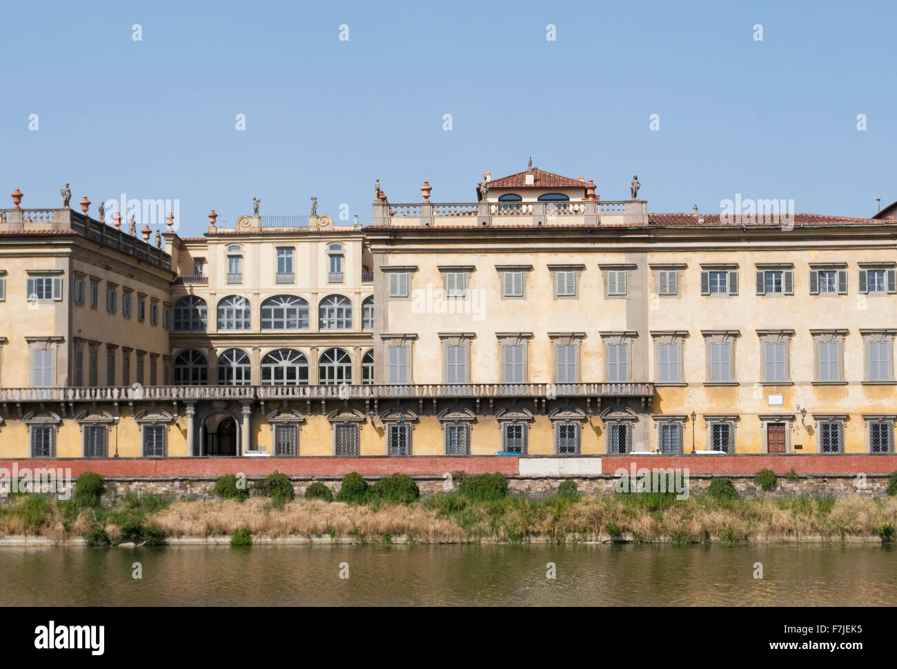 Palazzo Corsini Palast, Lungarno Corsini, Florenz, Italien Stockfoto