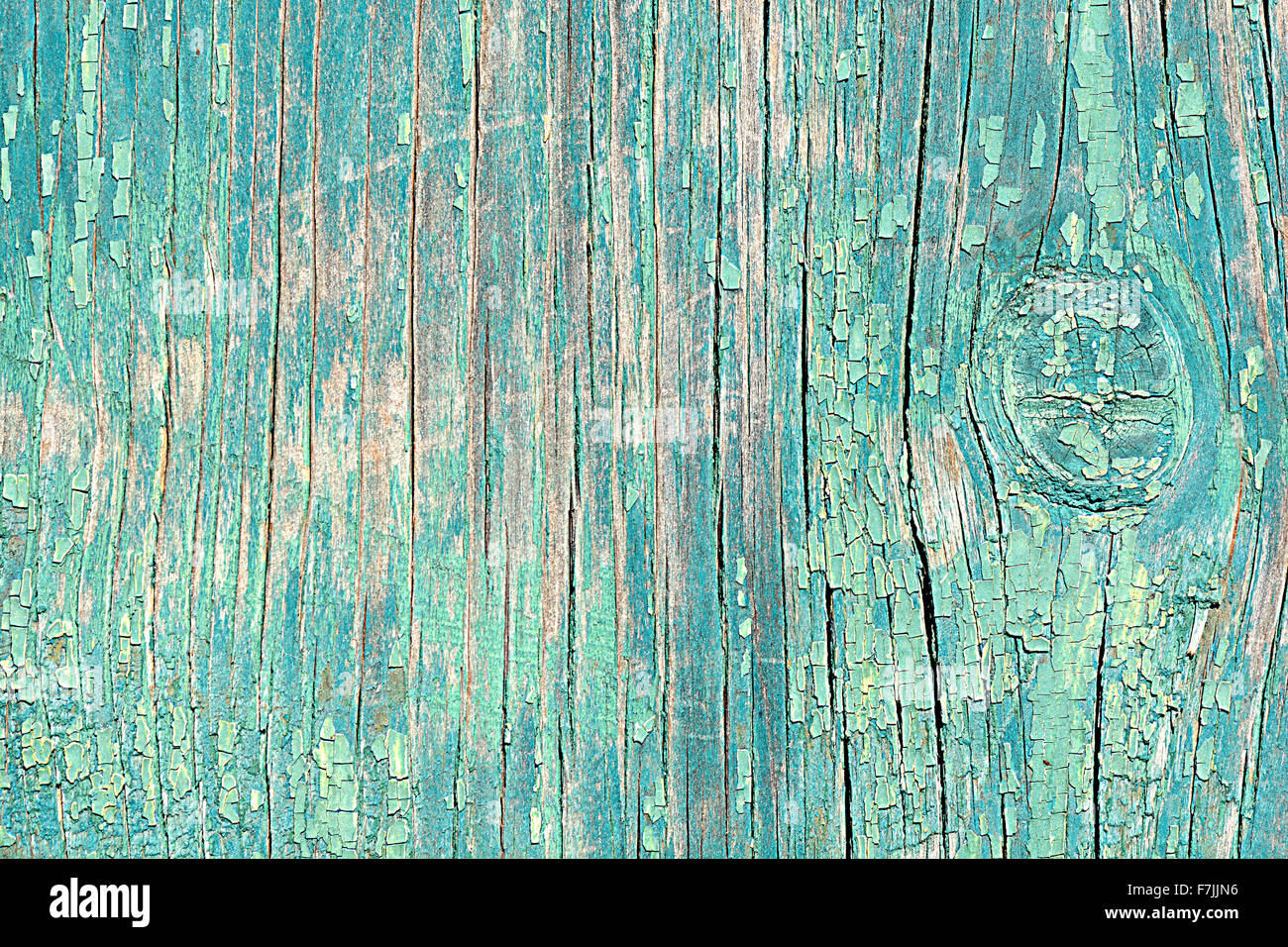 horizontale Hintergrund blau Planke Stockfoto