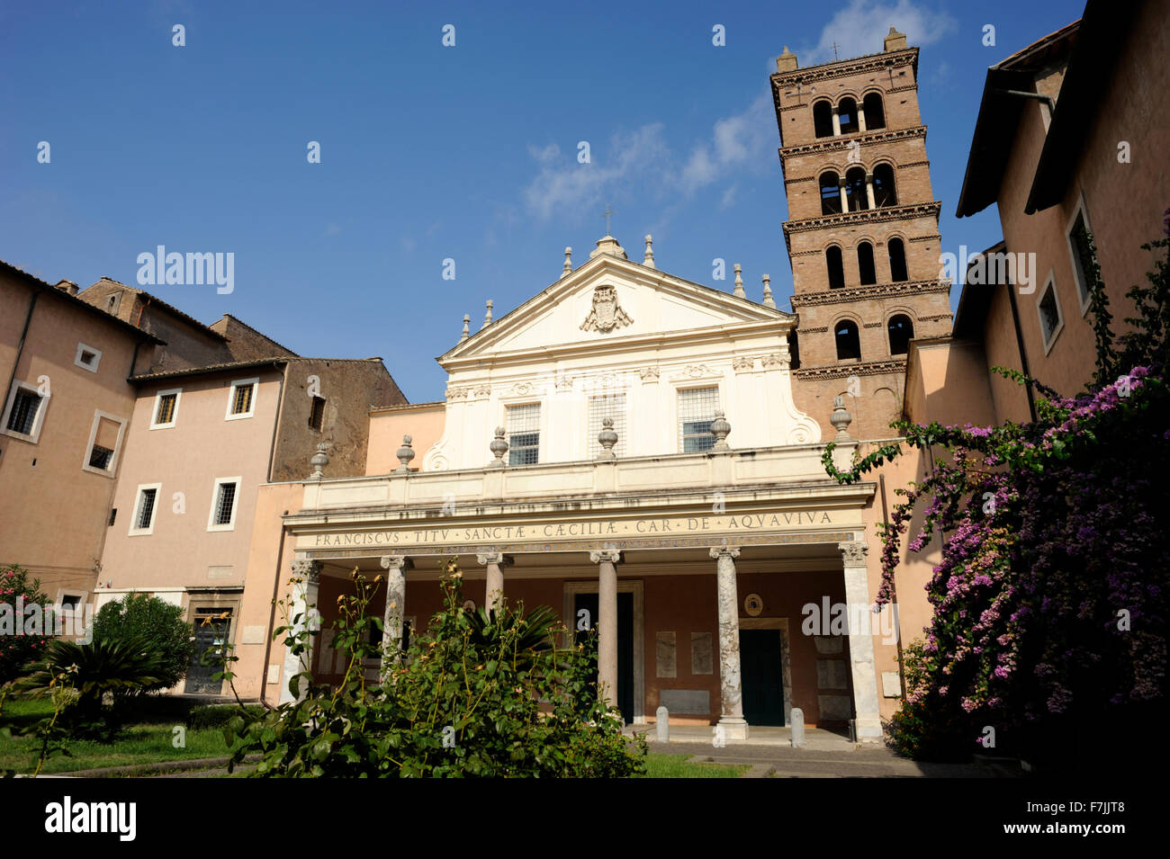Basilica di Santa Cecilia in Trastevere, Trastevere, Rom, Italien