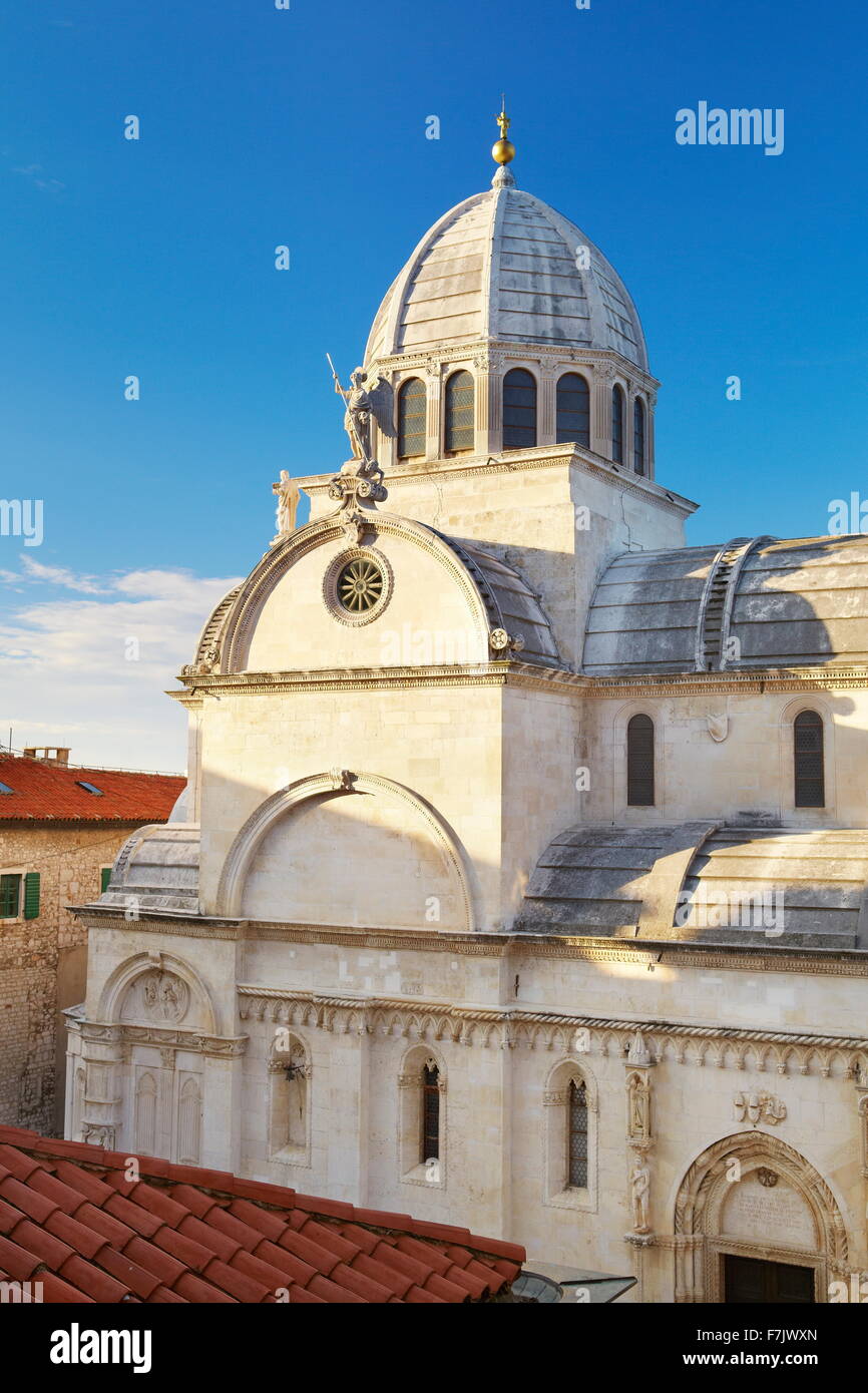 Sibenik, St. James Kathedrale, Kroatien Stockfoto