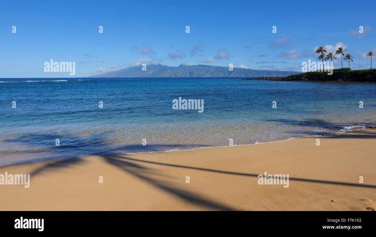 Kapalua Beach, Maui, Hawaii Stockfoto