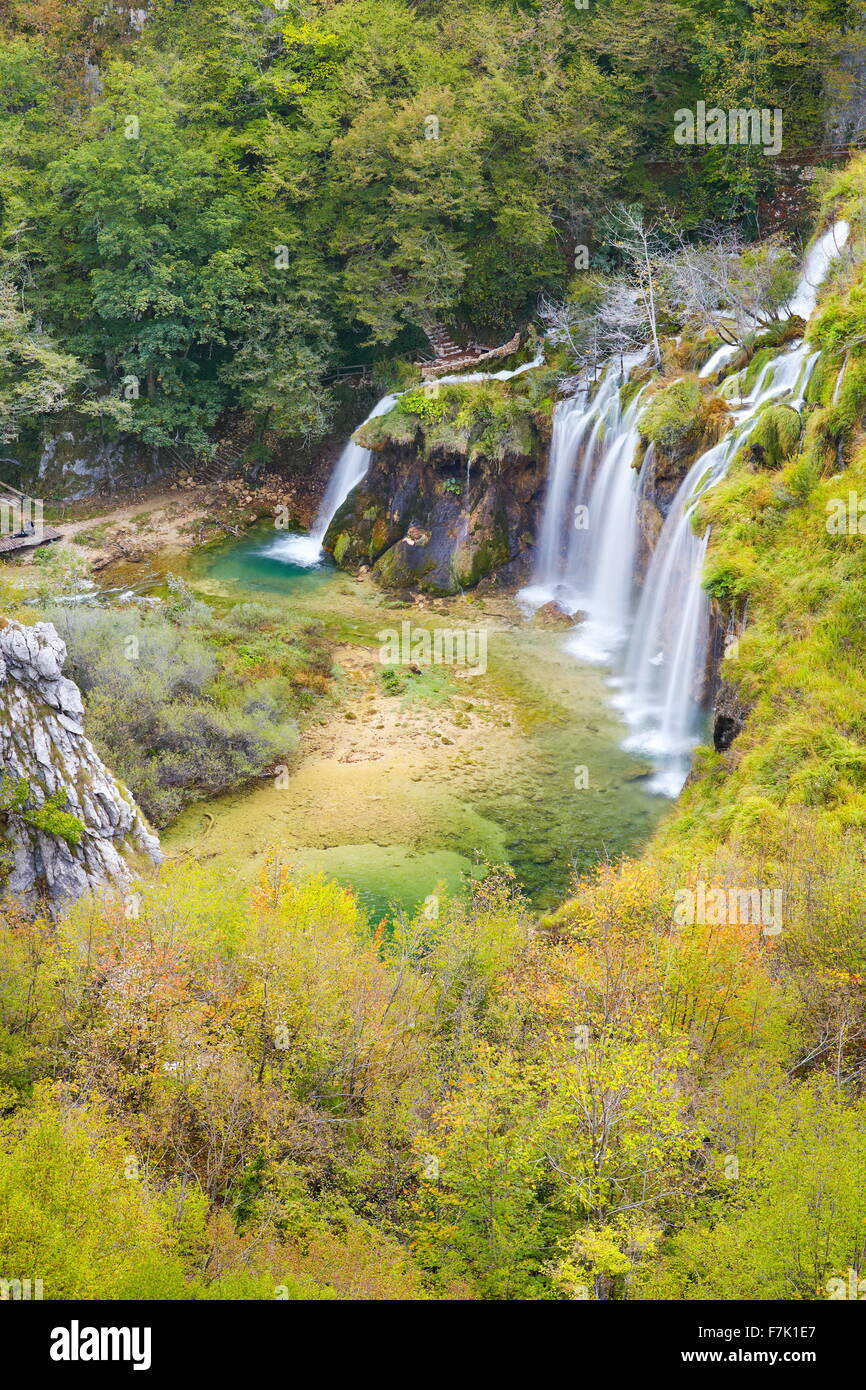 Nationalpark Plitvicer Seen, Kroatien, Europa Stockfoto