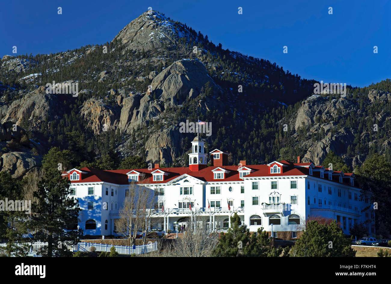 Das Stanley Hotel, Estes Park, Colorado, USA Stockfoto