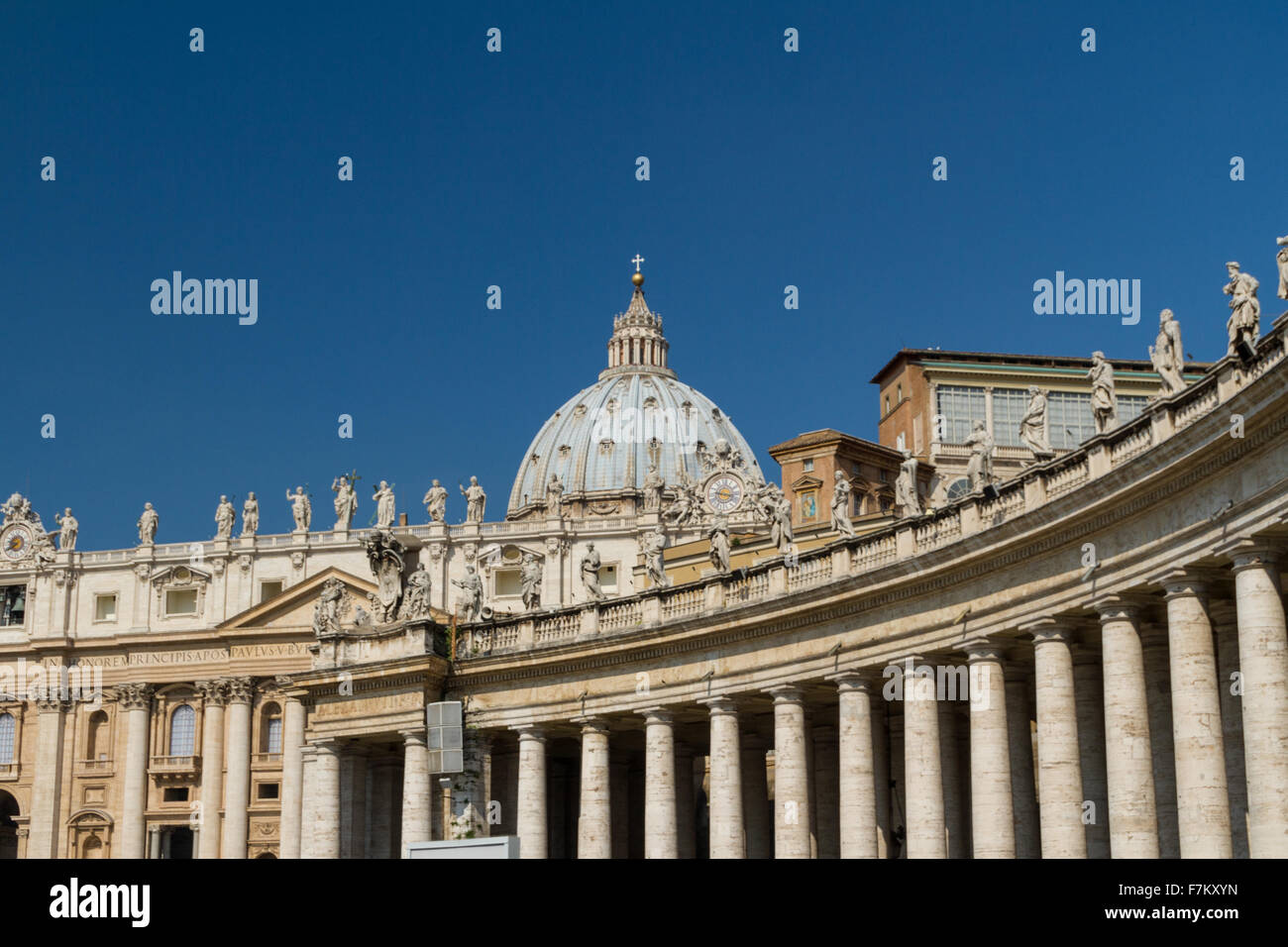 Basilica di San Pietro, Vatican Stadt, Rom, Italien Stockfotografie - Alamy