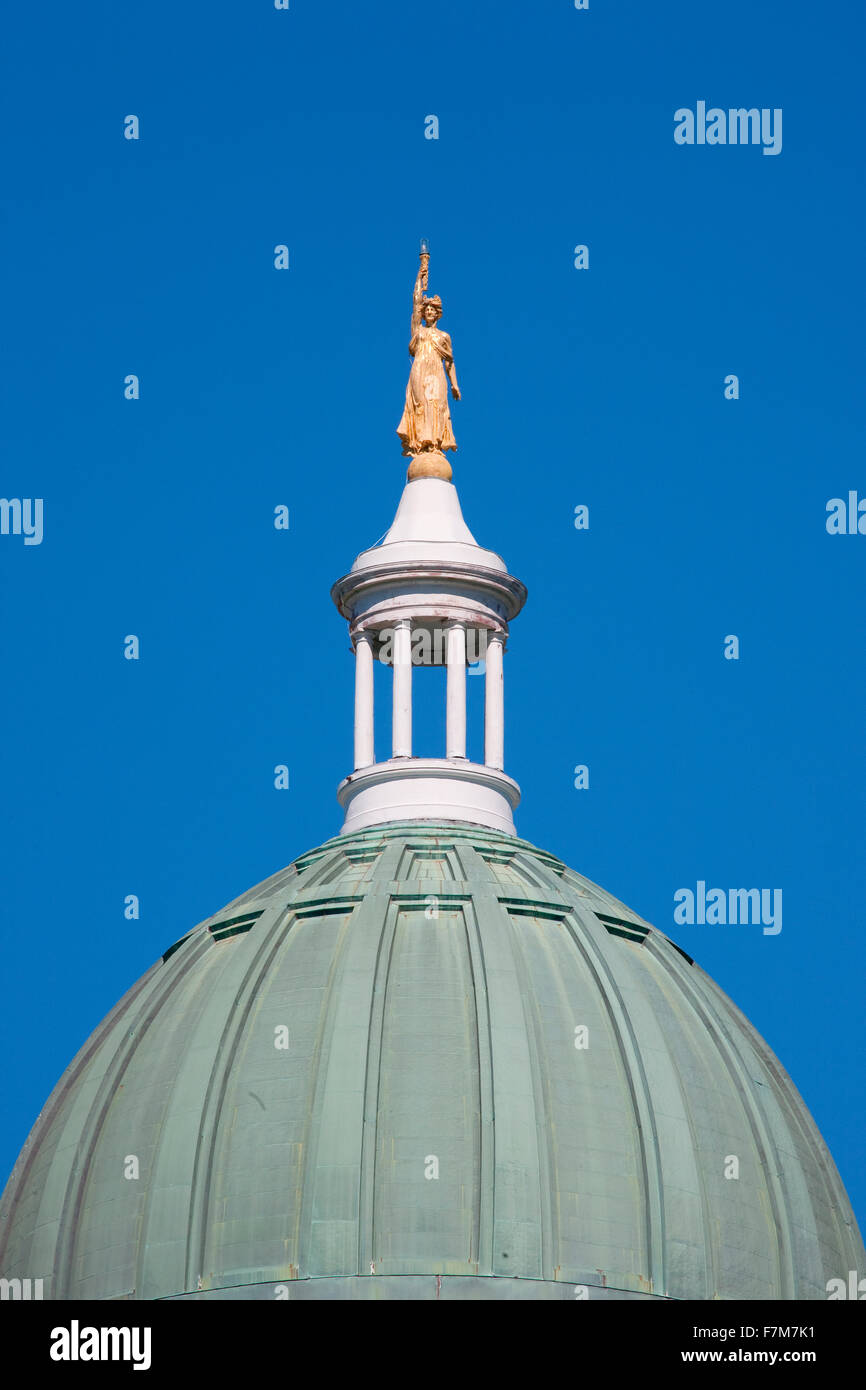 Historic Maine State Capitol Building, Augusta Maine, der Hauptstadt des Bundesstaates Stockfoto