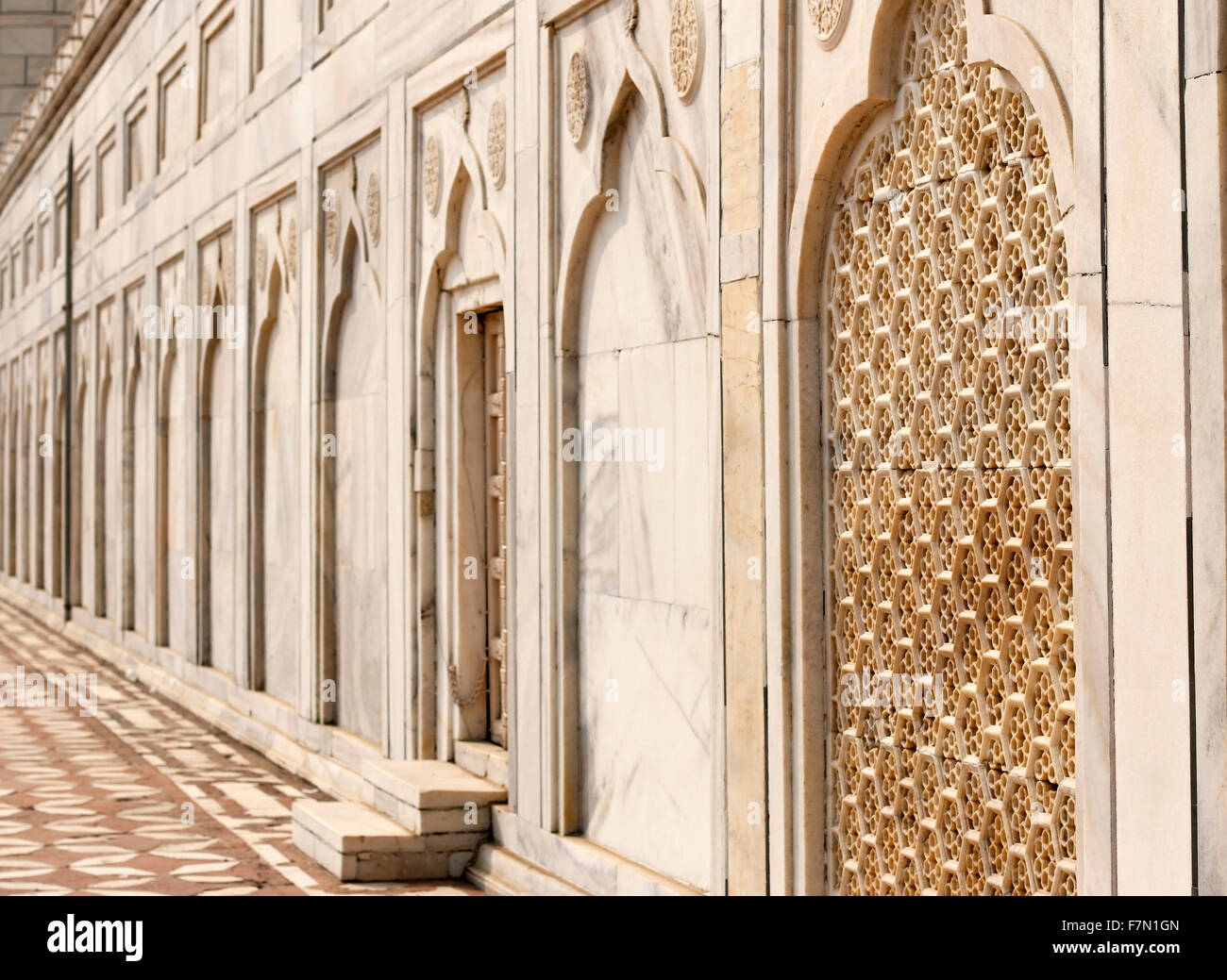 Taj Mahal Architektur Stockfoto